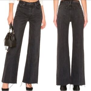 GRLFRND Denim Carla wide leg jeans